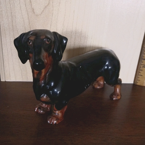 Dachshund Dog Figurine